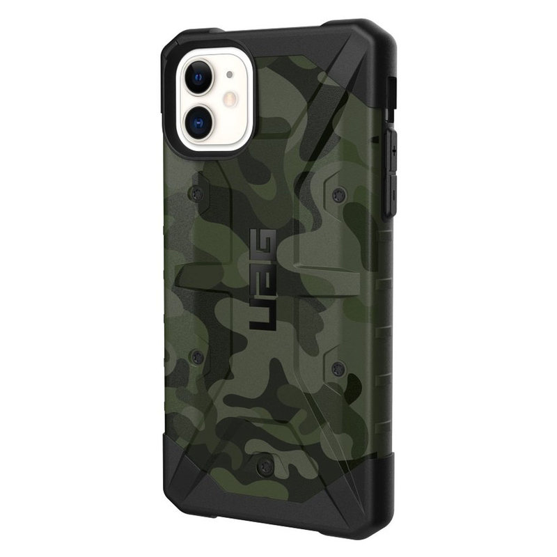 Husa iPhone 11 antisoc UAG Pathfinder, forest camo
