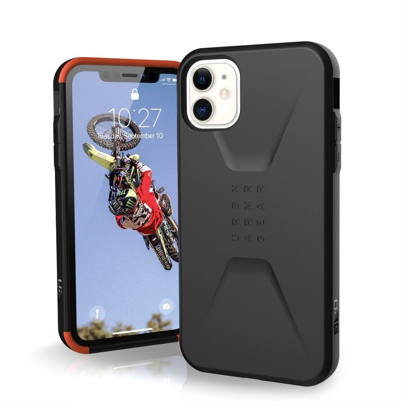 Husa iPhone 11 UAG Civilian Series - Black