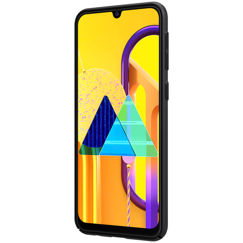 Husa Samsung Galaxy M30s Nillkin Super Frosted Shield, negru