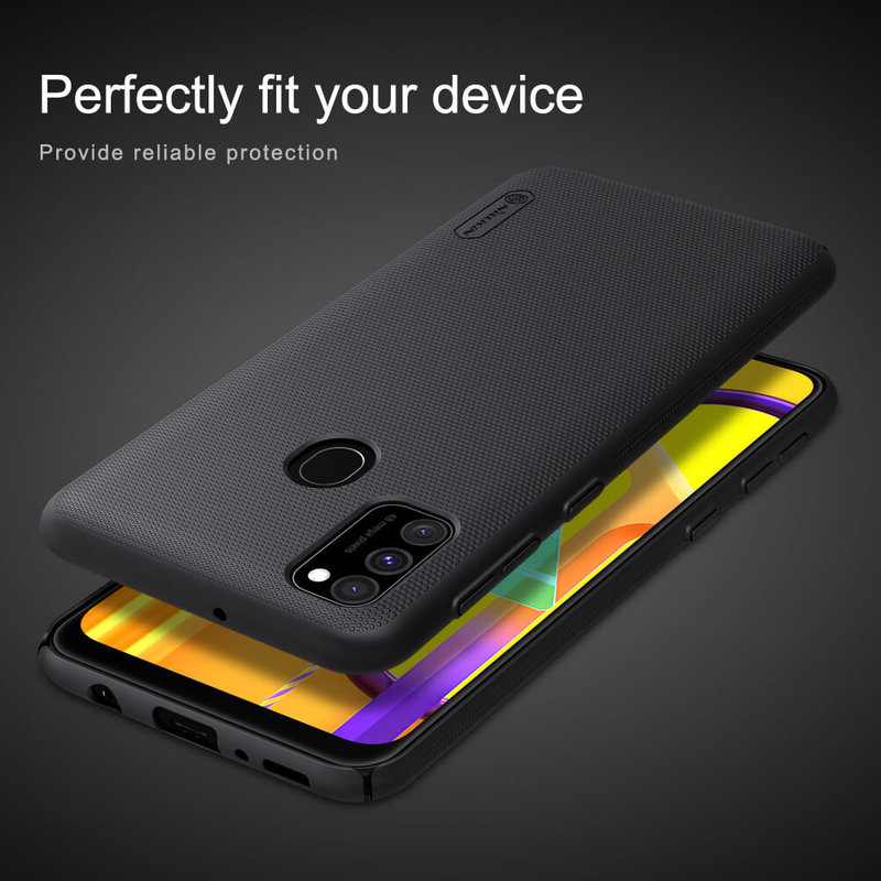 Husa Samsung Galaxy M30s Nillkin Super Frosted Shield, negru