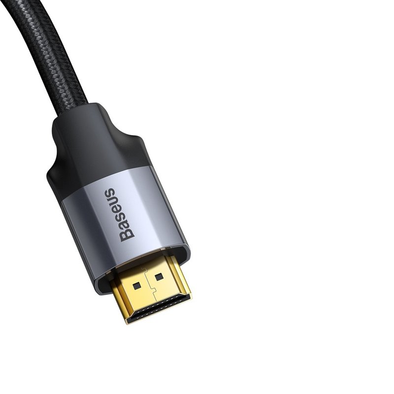 Cablu Video Convertor Baseus Enjoyment DVI to HDMI 4K HD 2M - CAKSX-G0G - Negru/Gri
