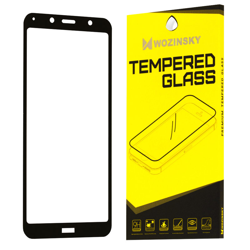 Folie Protectie Wozinsky Xiaomi Redmi 7A FullGlue FullCover - Black