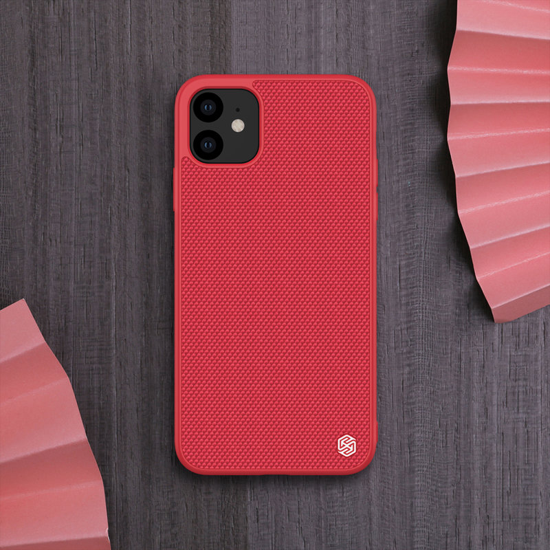 Husa iPhone 11 Nillkin Textured Case - Red