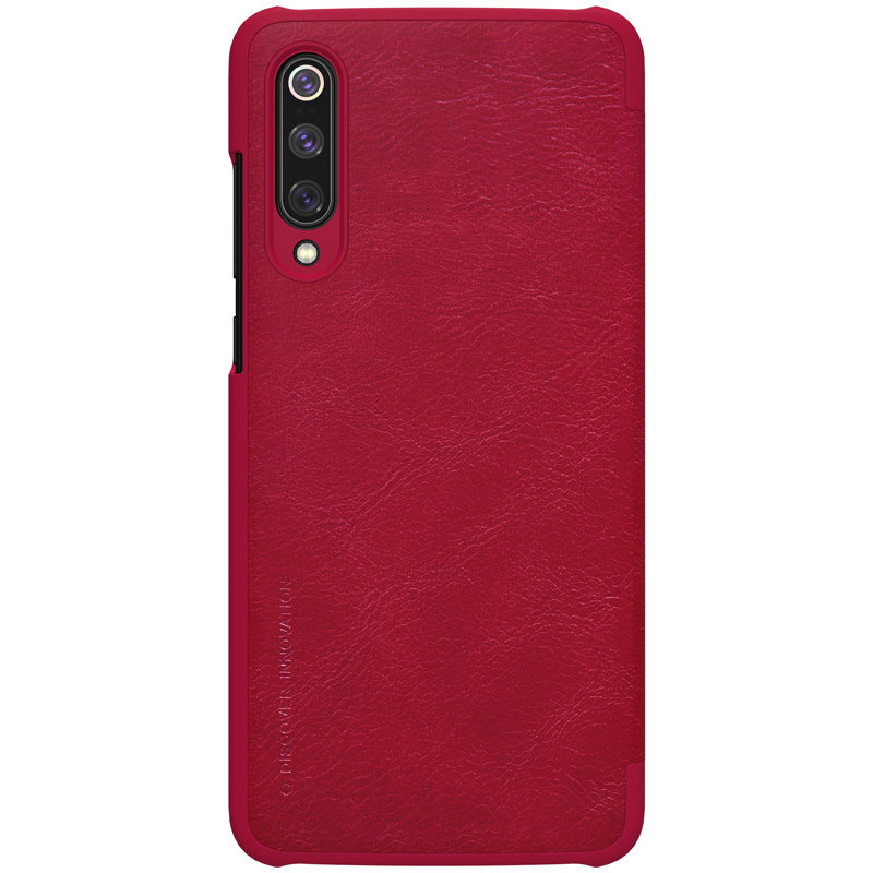 Husa Xiaomi Mi 9 Pro Nillkin QIN Leather, rosu
