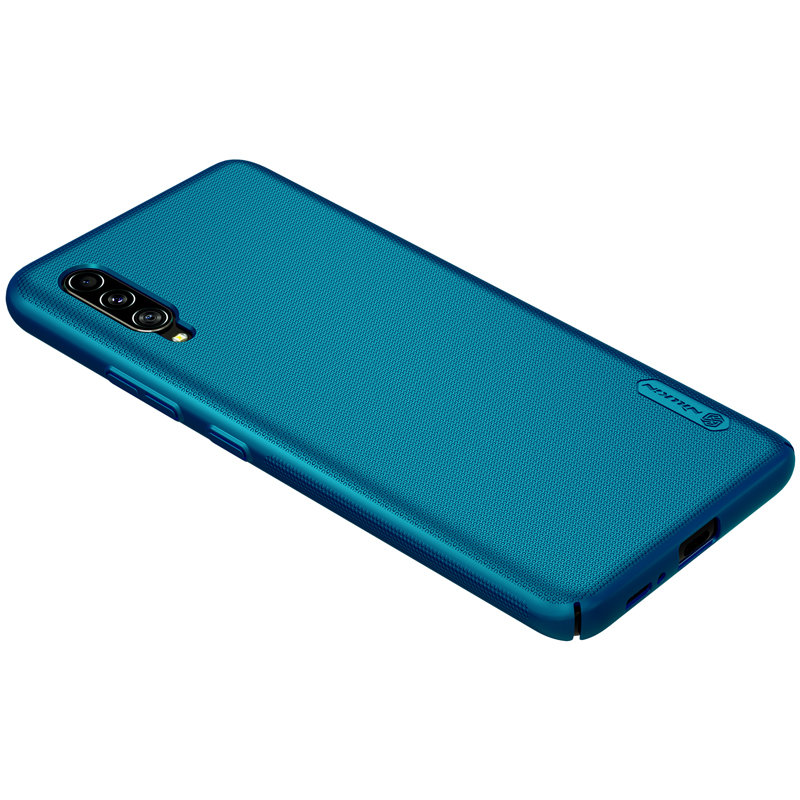 Husa Samsung Galaxy A90 5G Nillkin Super Frosted Shield, albastru