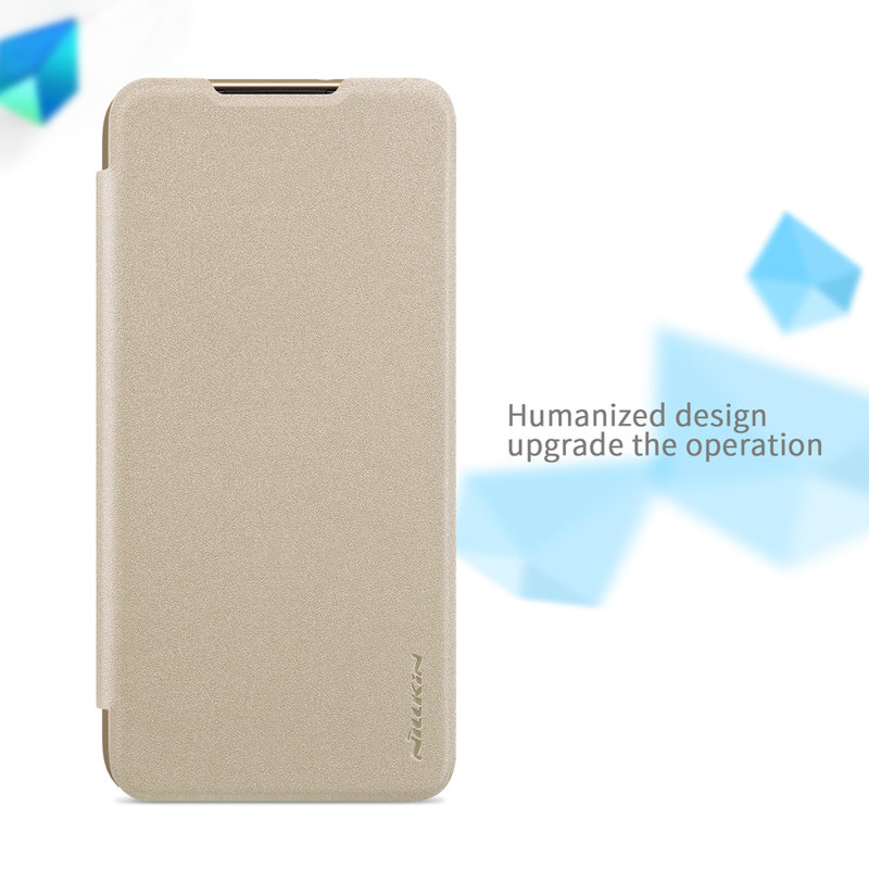 Husa Xiaomi Redmi Note 8 NILLKIN Sparkle Flip Auriu