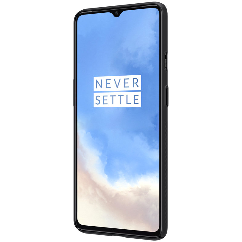 Husa OnePlus 7T Nillkin Super Frosted Shield, negru