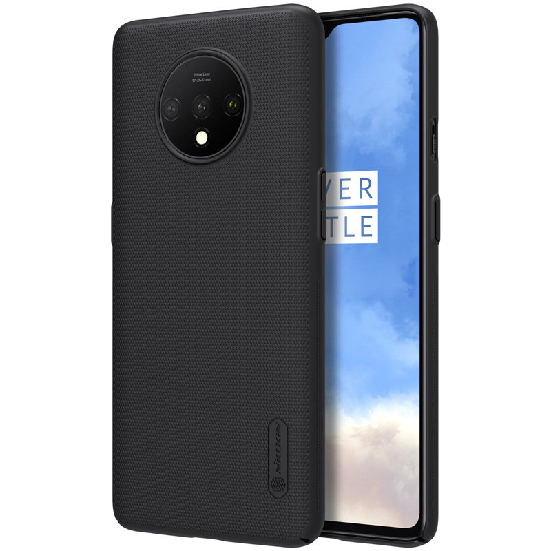 Husa OnePlus 7T Nillkin Super Frosted Shield, negru