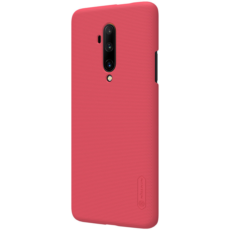 Husa OnePlus 7T Pro Nillkin Super Frosted Shield, rosu