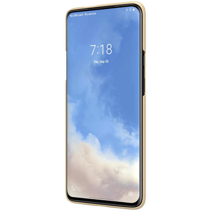 Husa OnePlus 7T Pro Nillkin Super Frosted Shield, auriu