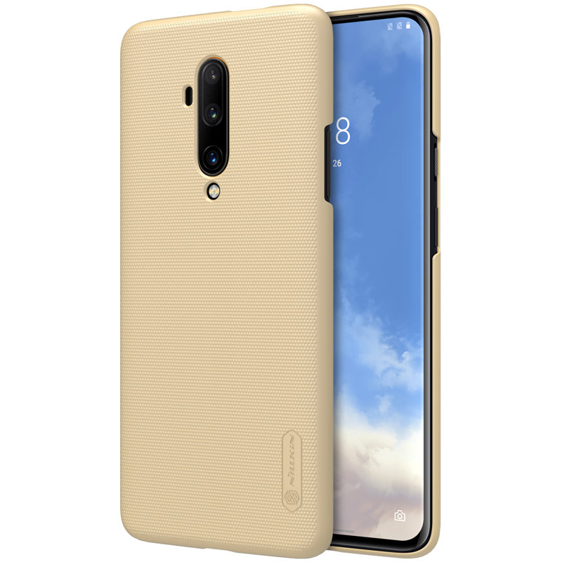 Husa OnePlus 7T Pro Nillkin Super Frosted Shield, auriu