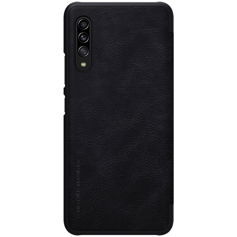 Husa Samsung Galaxy A90 5G Nillkin QIN Leather, negru