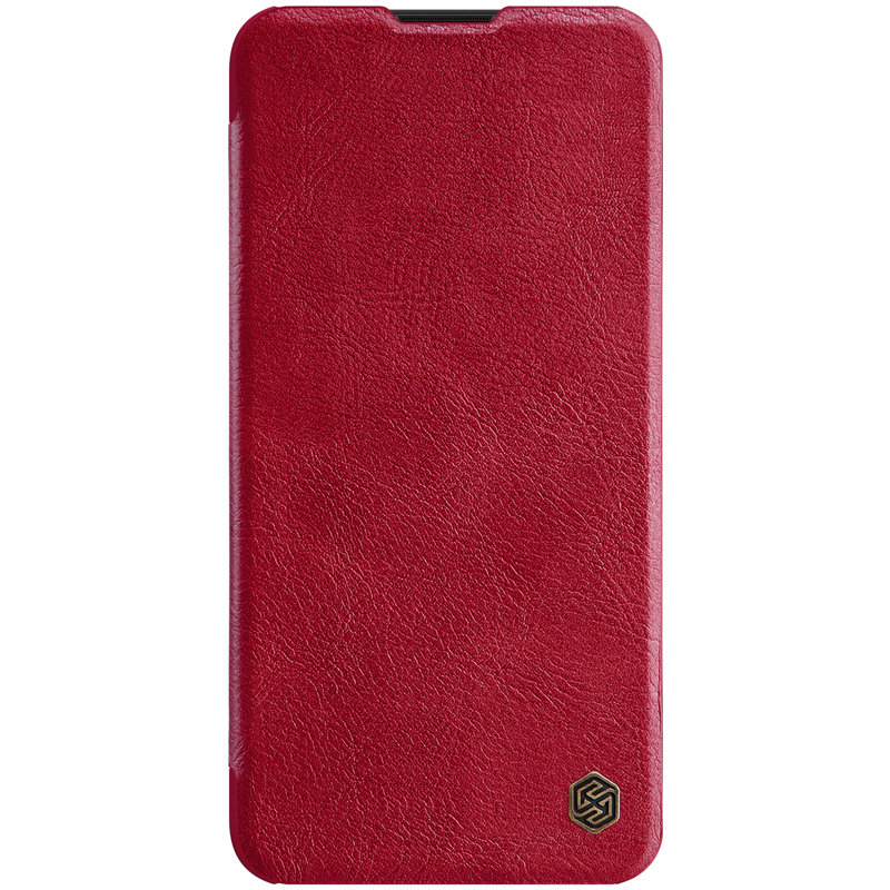 Husa Xiaomi Redmi 8 Nillkin QIN Leather, rosu