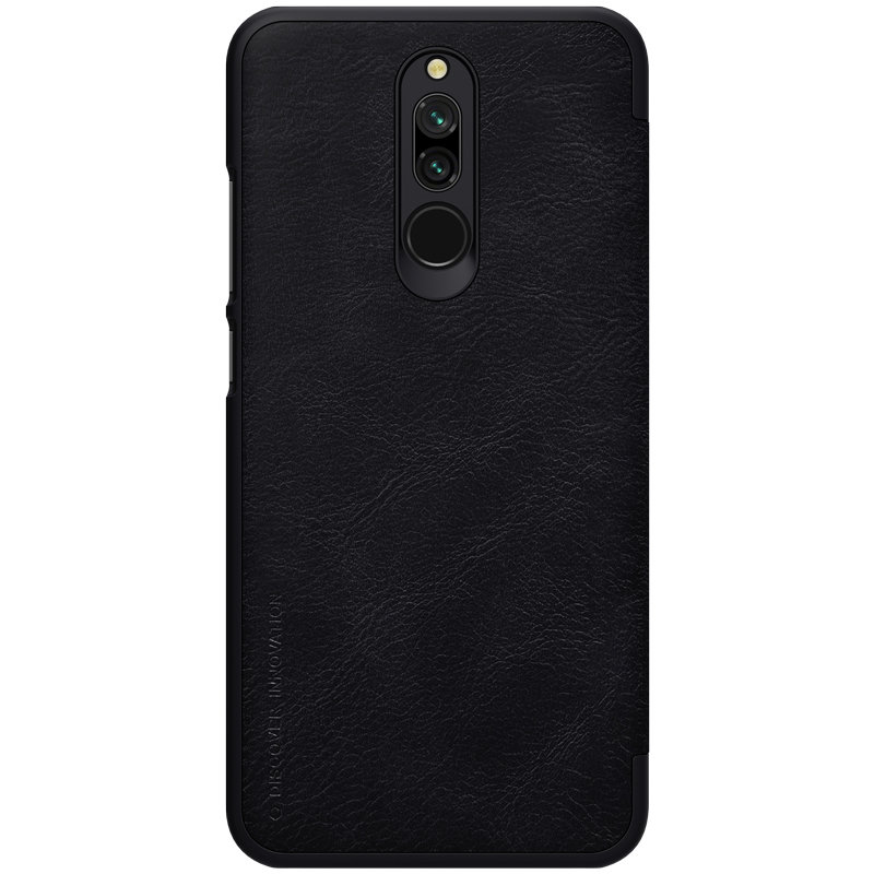 Husa Xiaomi Redmi 8 Nillkin QIN Leather, negru