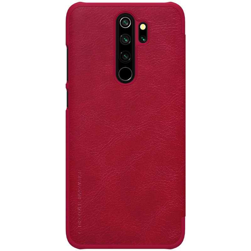 Husa Xiaomi Redmi Note 8 Pro Nillkin QIN Leather, rosu