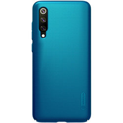 Husa Xiaomi Mi 9 Pro 5G Nillkin Super Frosted Shield, albastru