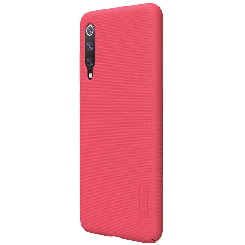 Husa Xiaomi Mi 9 Pro 5G Nillkin Super Frosted Shield, rosu