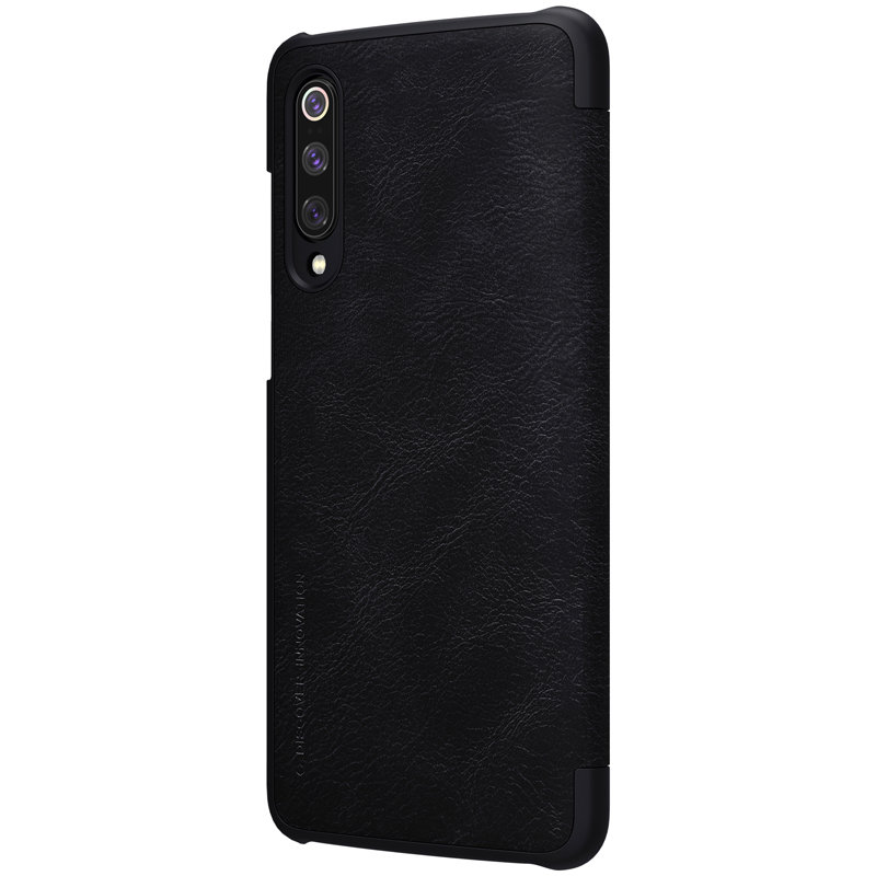 Husa Xiaomi Mi 9 Pro 5G Nillkin QIN Leather, negru