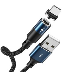 Cablu De Date Remax Zigie Series Magnetic USB to Micro-USB 3A 1.2m - RC-102m - Black