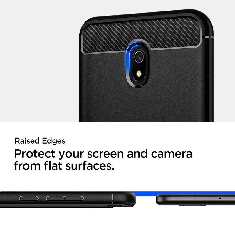 Husa Xiaomi Redmi 8A Spigen Rugged Armor, negru