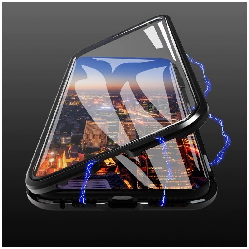 Husa Xiaomi Redmi Note 8 Wozinsky Magnetic 360° Acoperire Completa(Fata+Spate) - Clear