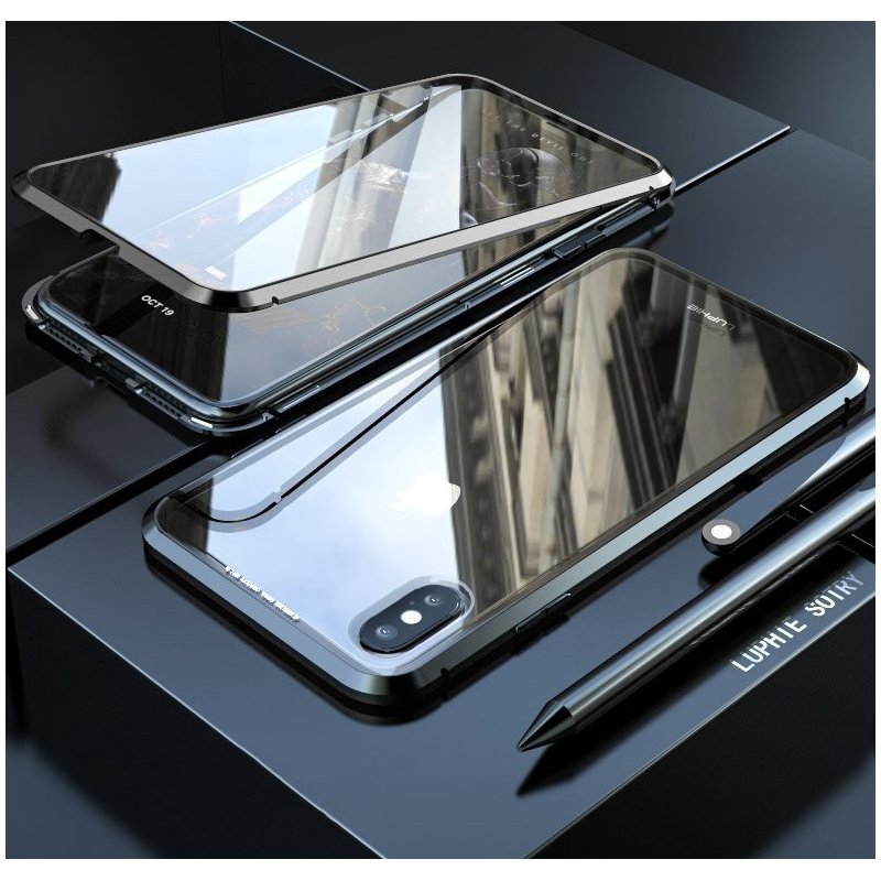 Husa Xiaomi Redmi Note 8 Wozinsky Magnetic 360° Acoperire Completa(Fata+Spate) - Clear