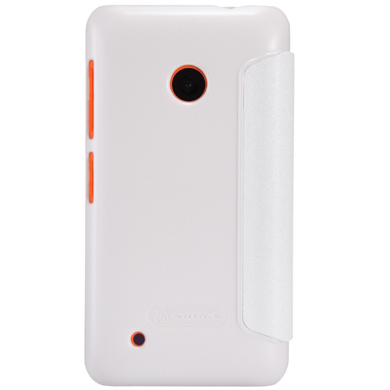 Husa Nokia Lumia 530 NILLKIN Sparkle Flip Alb