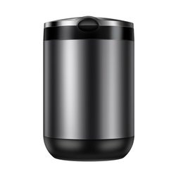 Scrumiera Auto Baseus Premium cu Capac si Lumina LED - CRYHG01-0G - Gri