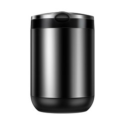 Scrumiera Auto Baseus Premium cu Capac si Lumina LED - CRYHG01-01 - Negru