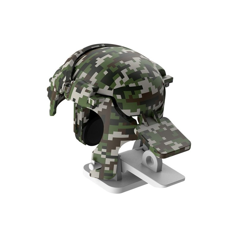 Butoane Gaming Telefon/Tableta Baseus Gamo GA03 Helmet Pubg Gadget - GMGA03-A0G - Gray Camouflage