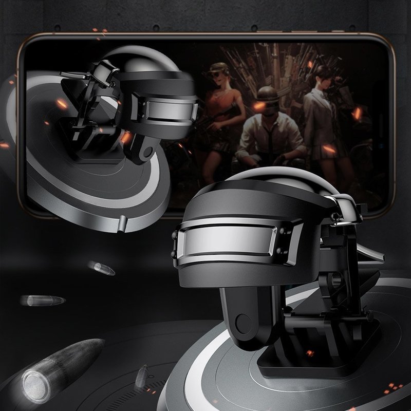 Butoane Gaming Telefon/Tableta Baseus Gamo GA03 Helmet Pubg Gadget - GMGA03-A02 - White Camouflage