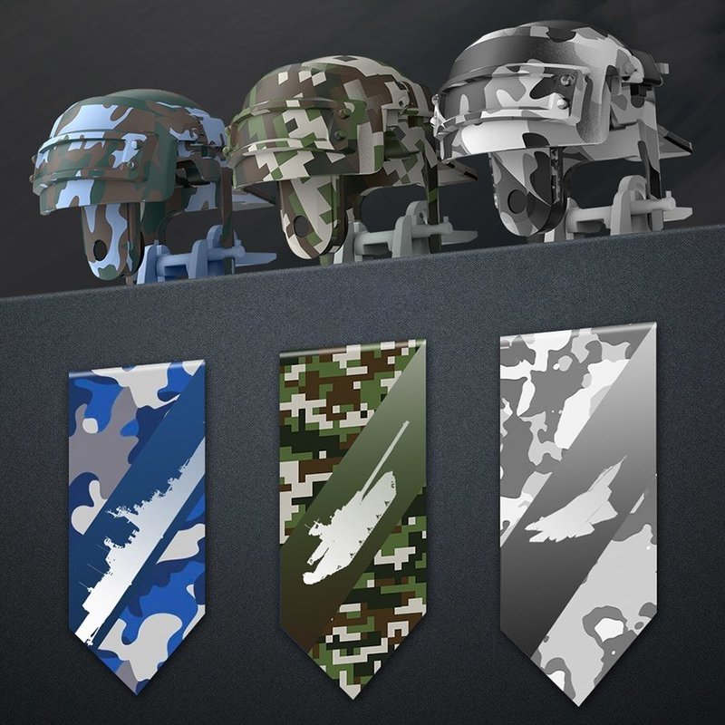 Butoane Gaming Telefon/Tableta Baseus Gamo GA03 Helmet Pubg Gadget - GMGA03-A02 - White Camouflage