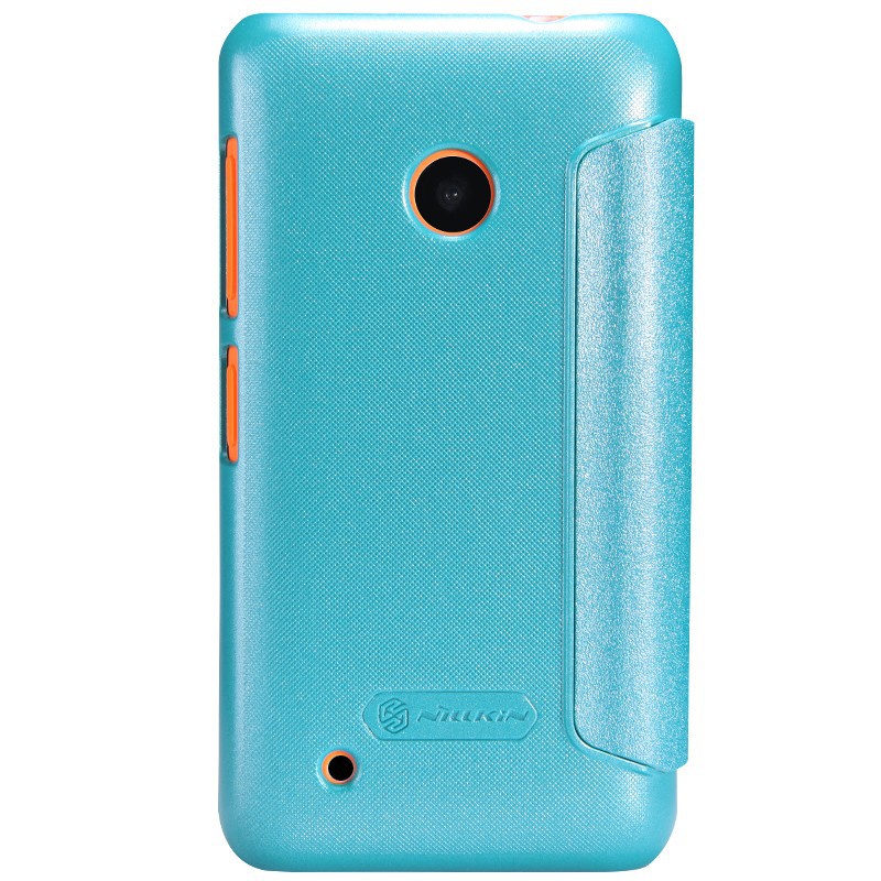 Husa Nokia Lumia 530 NILLKIN Sparkle Flip Turcoaz