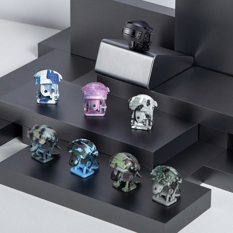 Butoane Gaming Telefon/Tableta Baseus Gamo GA03 Helmet Pubg Gadget - GMGA03-A02 - White Camouflage