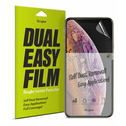 Folie Xiaomi Redmi Note 8 Ringke Dual Easy Film Full Coverage 2 Pack - Clear