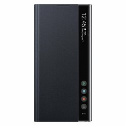 Husa Originala Samsung Galaxy Note 10 Plus 5G Clear View Cover - Negru