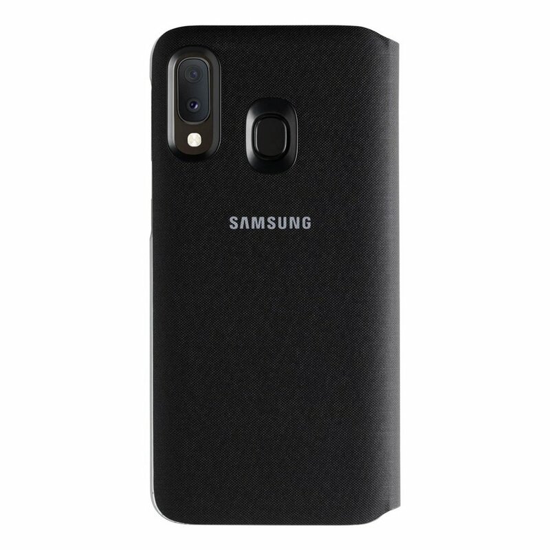 Husa Originala Samsung Galaxy A20e Wallet Cover - Negru