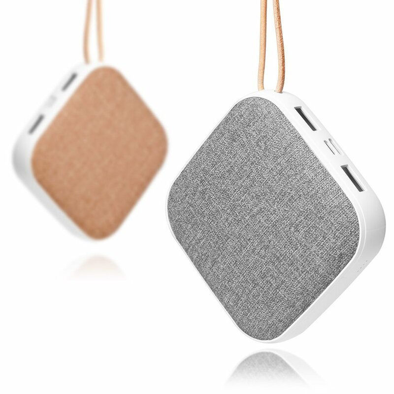 Baterie Externa Dudao K6A Portable Charger 10000mAh 2xUSB/Micro-USB/Type-C 2A - Verde