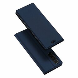 Husa Sony Xperia 5 Dux Ducis Flip Stand Book - Albastru