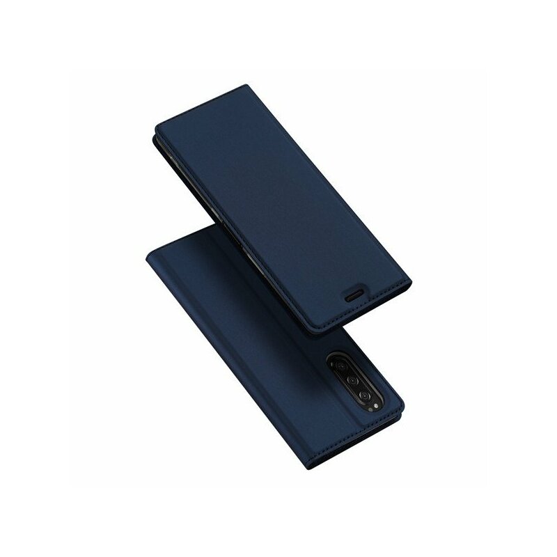 Husa Sony Xperia 5 Dux Ducis Flip Stand Book - Albastru