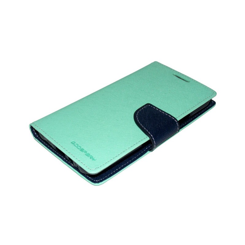 Husa Samsung Galaxy E7 SM-E700 Flip Mint-Albastru MyFancy
