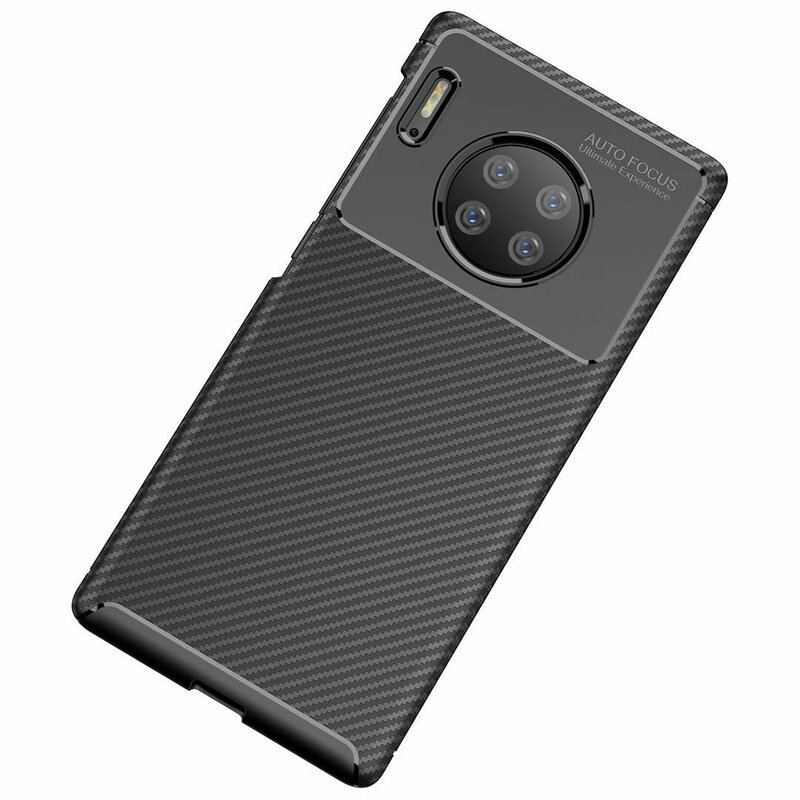 Husa Huawei Mate 30 Pro Mobster Carbon Skin Negru