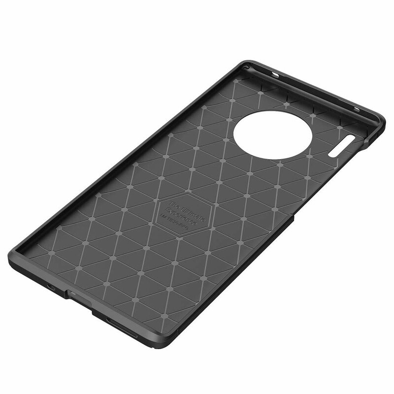 Husa Huawei Mate 30 Mobster Carbon Skin Negru