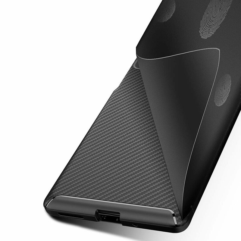 Husa Huawei Mate 30 Mobster Carbon Skin Negru