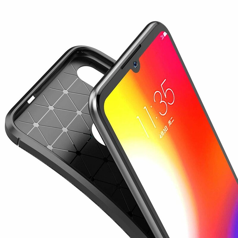 Husa Motorola Moto E6 Plus Mobster Carbon Skin Negru