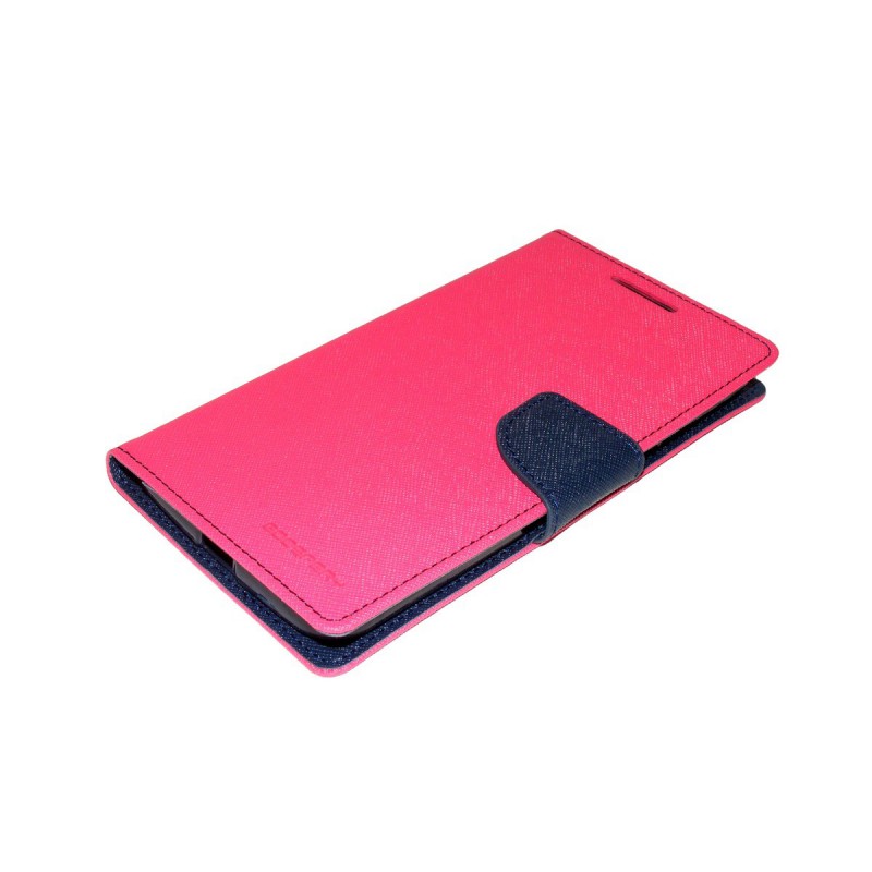 Husa Motorola Nexus 6 Flip Roz-Albastru MyFancy