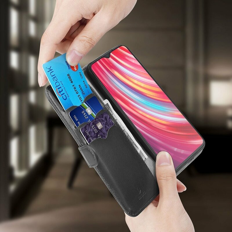 Husa Xiaomi Redmi Note 8 Pro Dux Ducis Kado Series Book - Negru