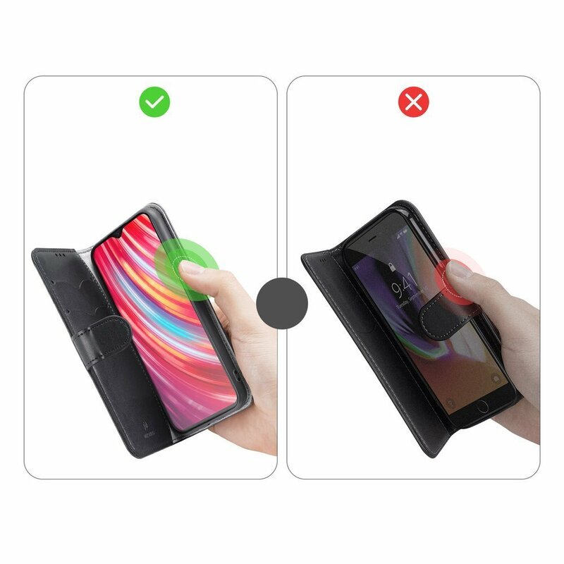 Husa Xiaomi Redmi Note 8 Pro Dux Ducis Kado Series Book - Negru
