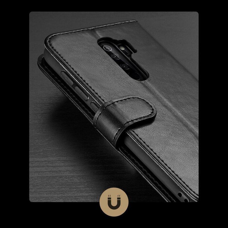 Husa Xiaomi Redmi Note 8 Pro Dux Ducis Kado Series Book - Negru