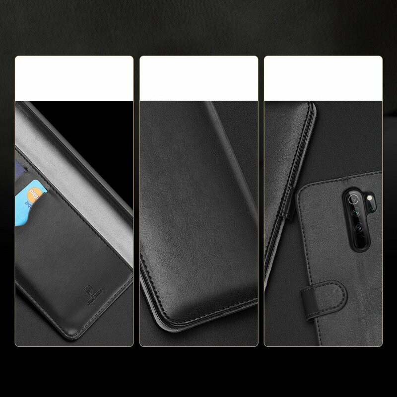 Husa Xiaomi Redmi Note 8 Pro Dux Ducis Kado Series Book - Negru
